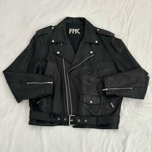 MOTORCYCLE / BIKER LEATHER JACKET